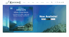 Desktop Screenshot of kantorei.org